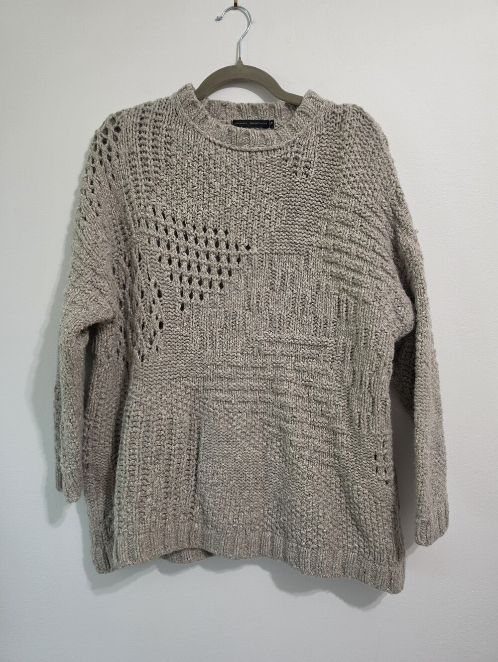 34. Lurdes Bergada Oversized Knit Sweater